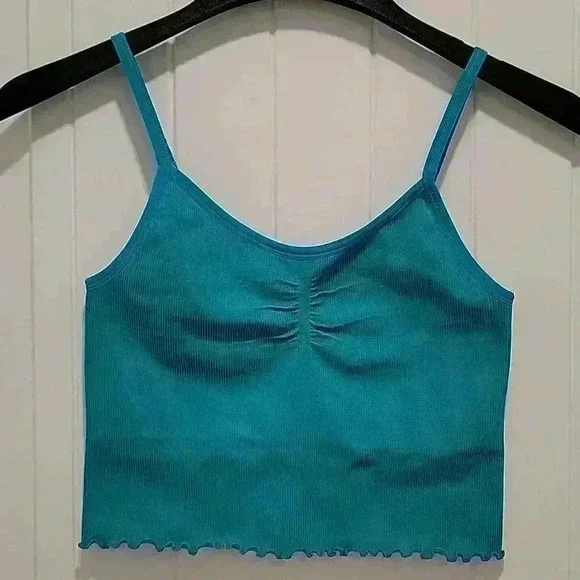 Spiritual Gangster Seamless Crop Top Size M/L - Picture 5 of 5